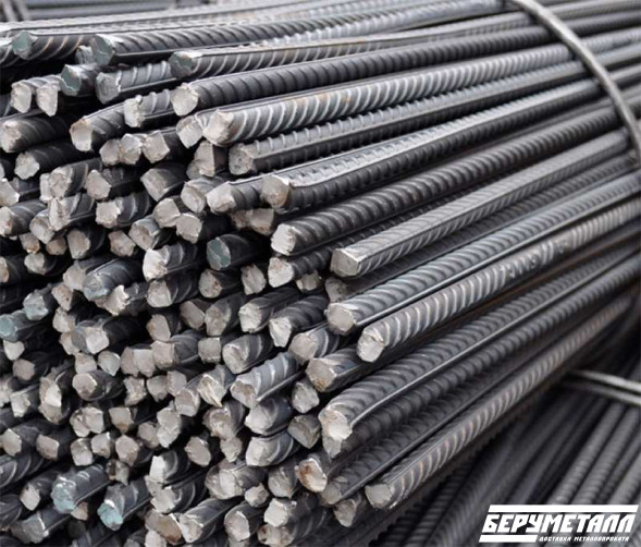 Арматура рифленая А500С, 16 мм, пог. м