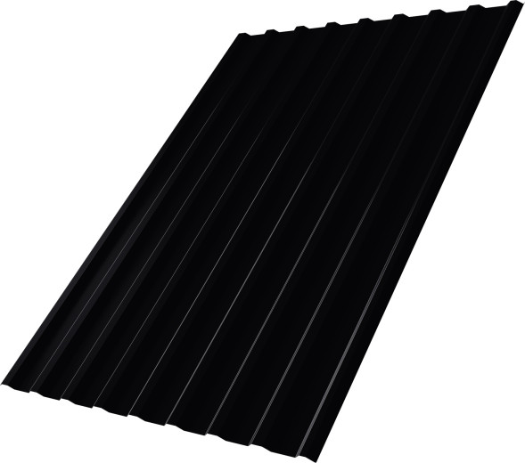 Профнастил С-8, 1000х2300х0,35мм, RAL 9005