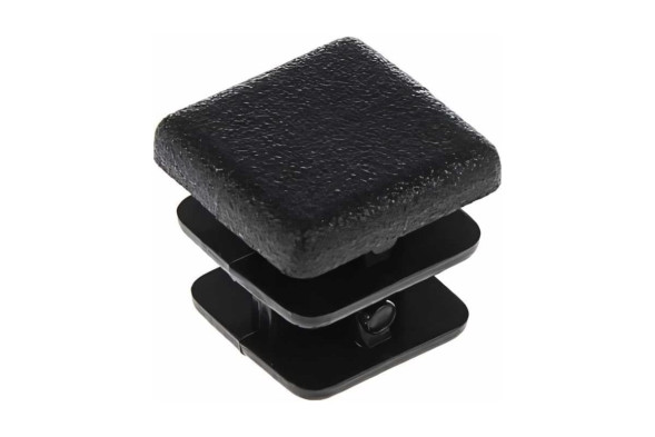 Заглушка пластмассовая для металлических труб, 20х20 мм