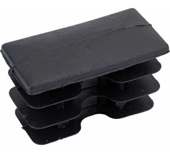 Заглушка пластмассовая для металлических профилированных труб, 40х25 мм*